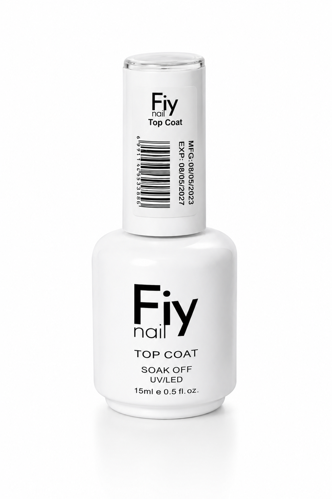 FIY Nail Top Coat UV/LED Soak Off 15ml