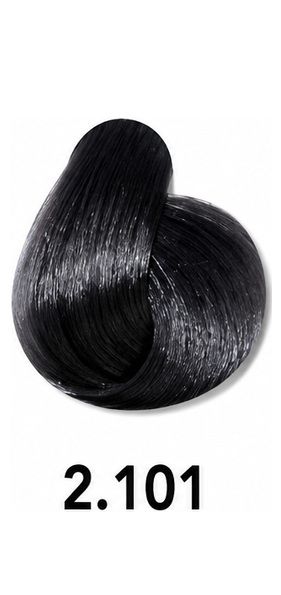 LUSSO Hair Color - 2.101 Intense Black Ash