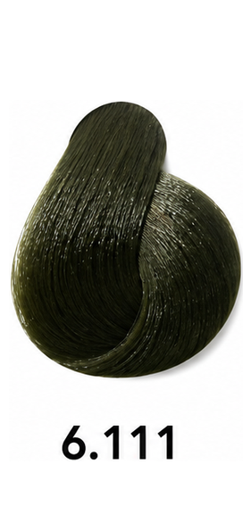 LUSSO Hair Color - 6.111 Dark Intense Olive Blond