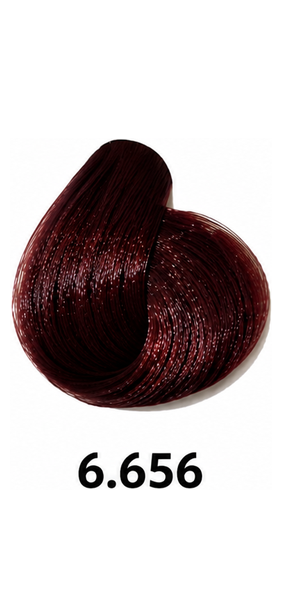 LUSSO Hair Color - 6.656 Dark Blond Intense Copper