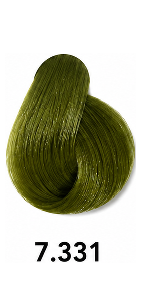 LUSSO Hair Color - 7.331 Lime Blond