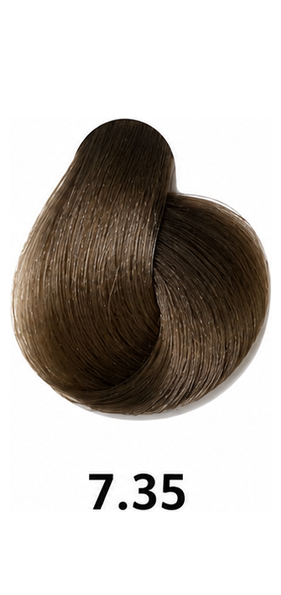 LUSSO Hair Color - 7.35 Chocolate Blond