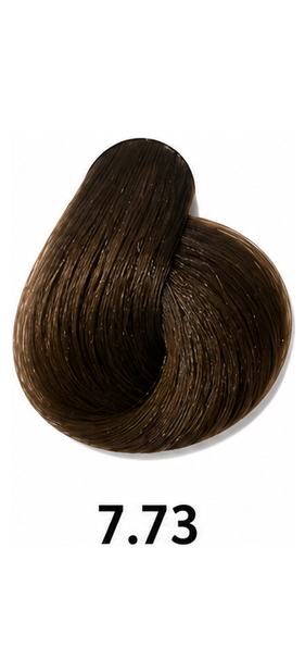 LUSSO Hair Color - 7.73 Hazelnut Blonde