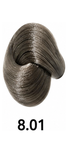 LUSSO Hair Color - 8.01 Light Ash Natural Blonde