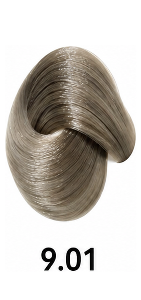LUSSO Hair Color - 9.01 Very Light Ash Natural Blonde
