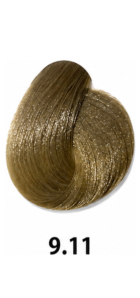 LUSSO Hair Color - 9.11 Very Light Olive Blond