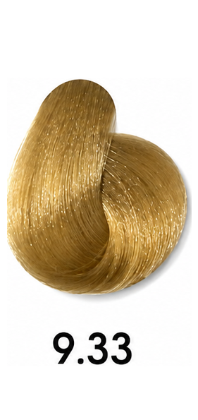 LUSSO Hair Color - 9.33 Very Light Intense Golden Blond