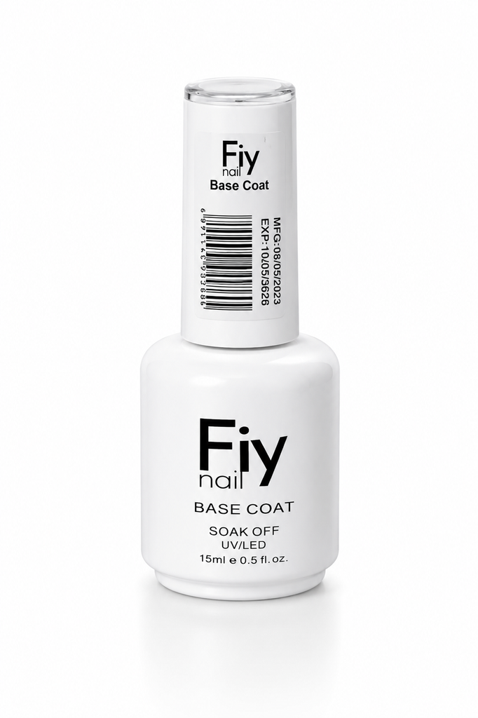FIY Nail Base Coat UV/LED Soak Off 15ml