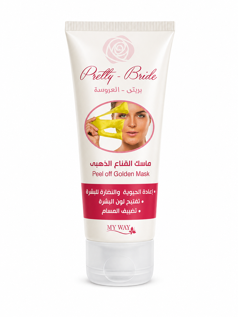 Pretty Bride Peel Off Golden Mask