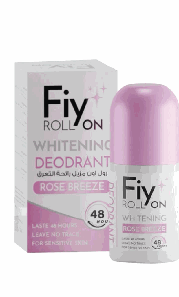 Fiy Roll On Whitening Deodorant - Rose Breeze