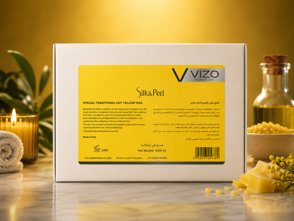 VIZO Silk&Peel Hot Yellow Wax 1000 ml