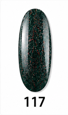 FIY NAIL Nail Polish - 117 Dark Teal Green