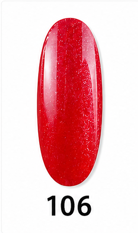 FIY NAIL Nail Polish - 106 Red Jelly