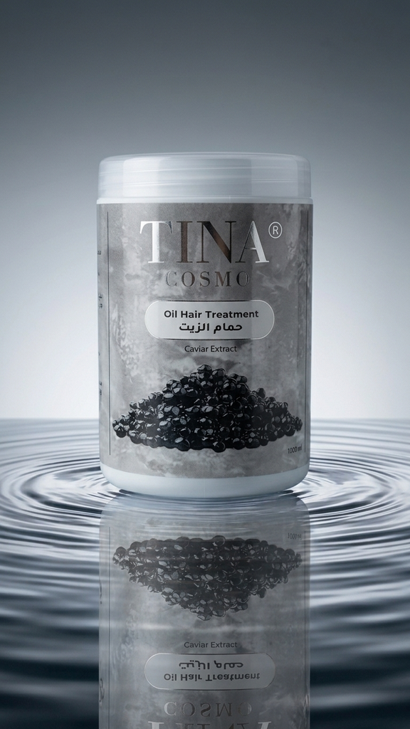 TINA COSMO Oil Hair Treatment Caviar Extract 1000 ml