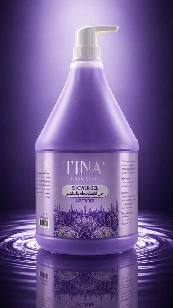 TINA COSMO Shower Gel Lavender 3.78 LTR