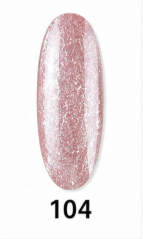FIY NAIL Nail Polish - 104 Rose Gold Shimmer