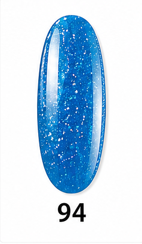 FIY NAIL Nail Polish - 094 Cobalt Blue Glitter