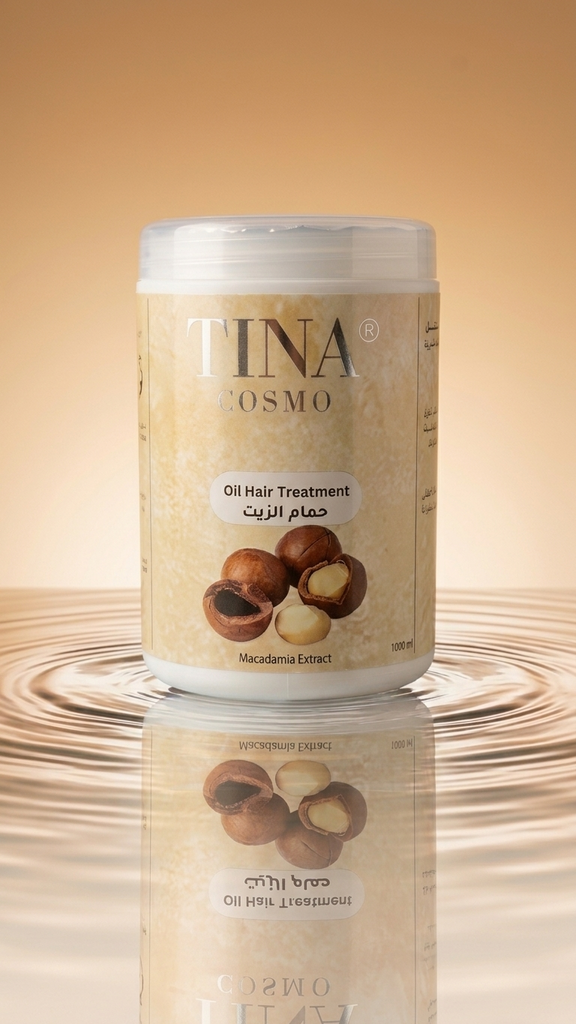 TINA COSMO Oil Hair Treatment Macadamia Extract 1000 ml