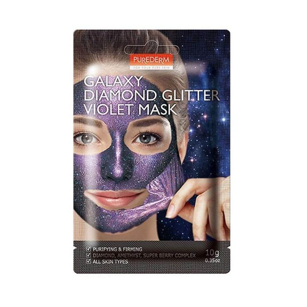 Purederm Galaxy Diamond Glitter Violet Mask