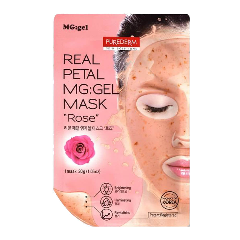 Purederm Real Petal MG Gel Mask Rose