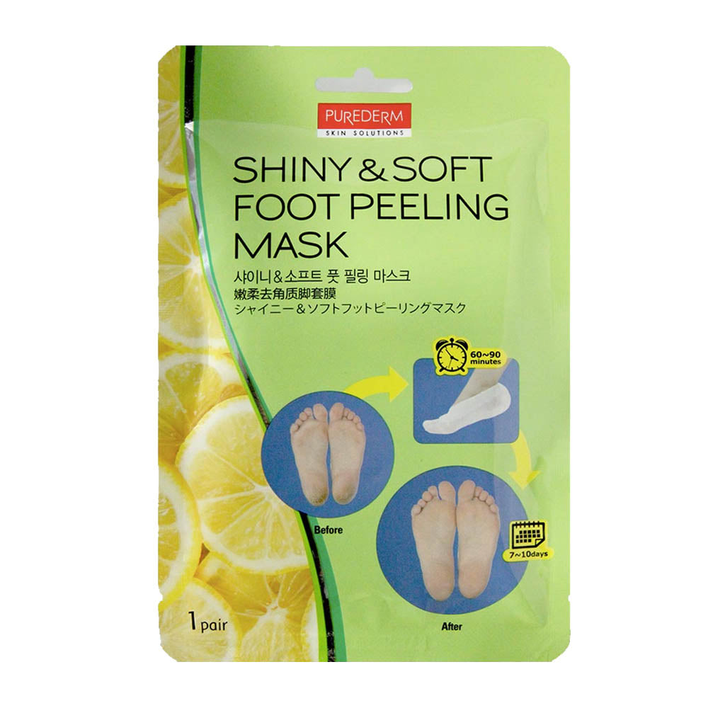 Purederm Shiny & Soft Foot Peeling Mask - 1 Pair