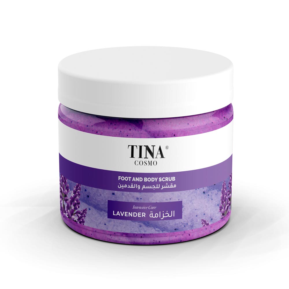 Tina Cosmo Foot & Body Scrub Lavender 300ml