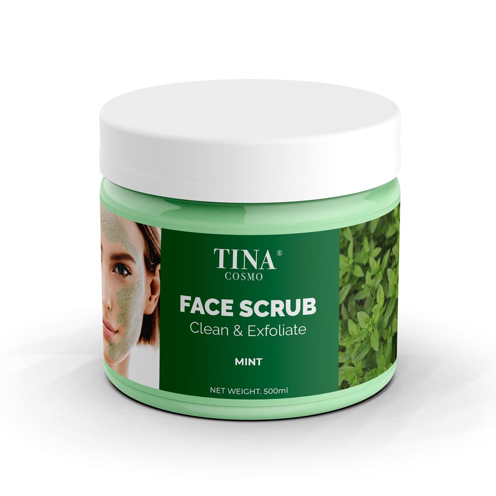 Tina Cosmo Face Scrub Clean & Exfoliate Mint 300ml