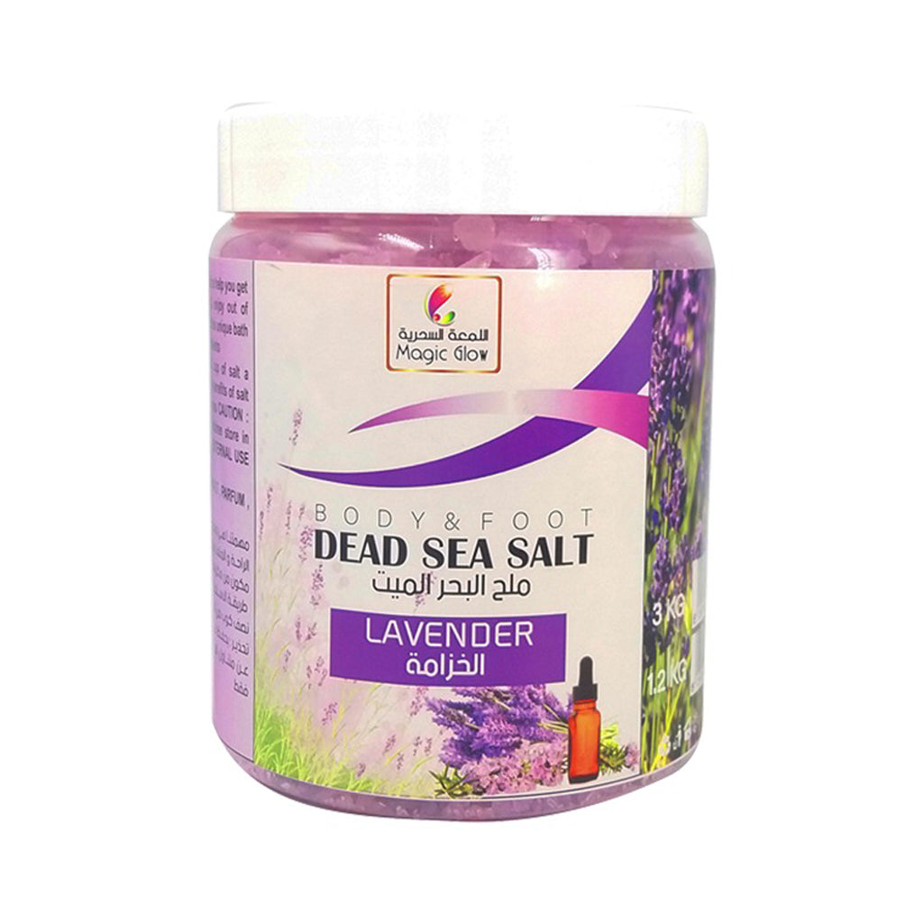 Magic Glow Dead Sea Salt Lavender 1.2Kg