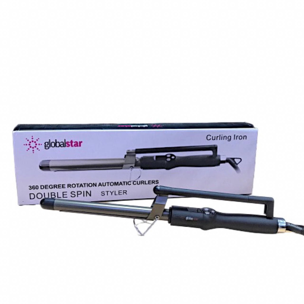 Global Star Double Spin Curling Iron BS-19