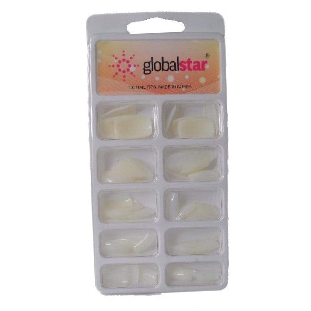 Globalstar Acrylic Natural Nail Extension Tips 1x100 TR-3