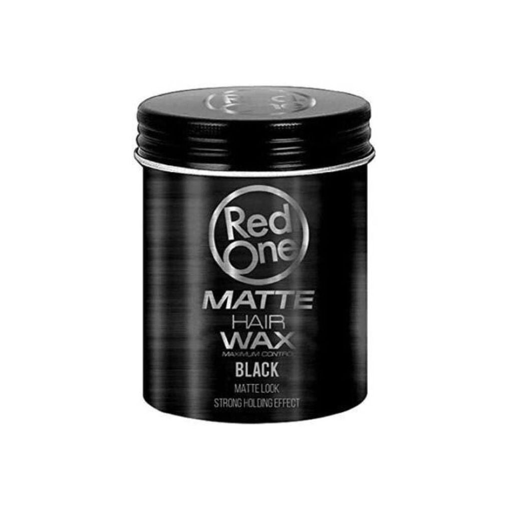 RedOne Matte Hair Wax Maximum Control Black 100ml
