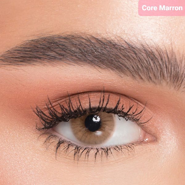 Naturel Core Marron Eye Lenses