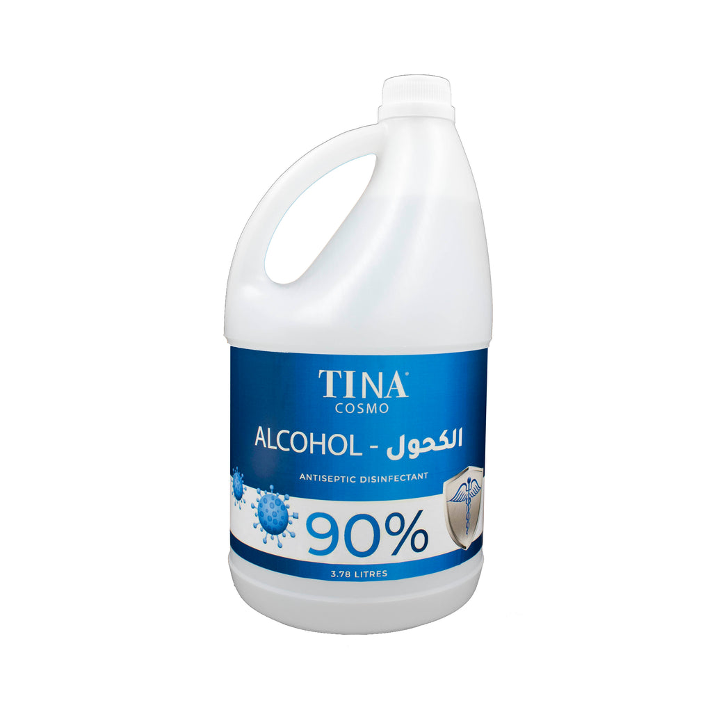 Tina Cosmo Antiseptic Disinfectant 90% Alcohol 3.78Ltr