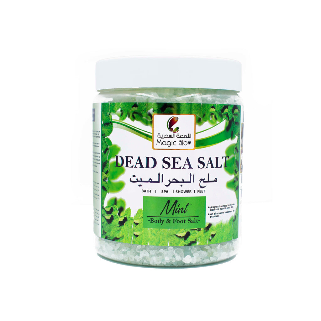 Magic Glow Dead Sea Body And Foot Salt Mint 1.2kg
