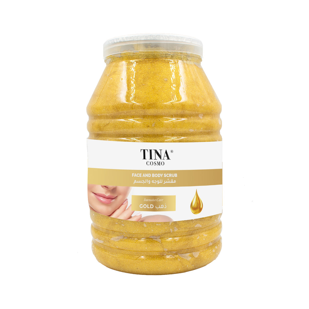 Tina Cosmo Face and Body Scrub Gold 5Kg