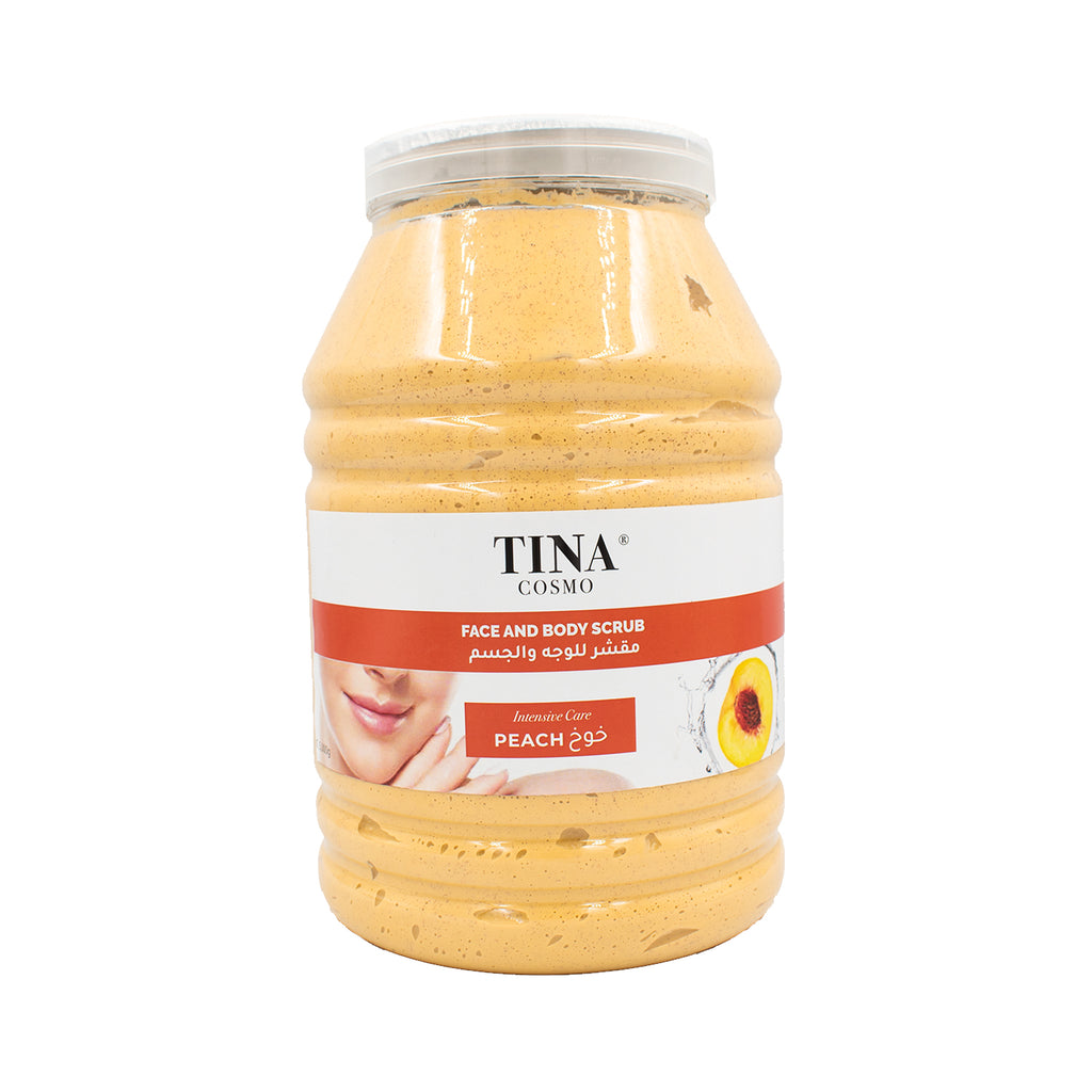Tina Cosmo Face and Body Scrub Peach 5Kg