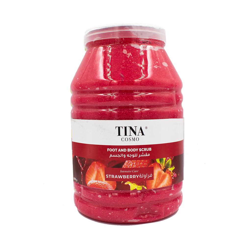 Tina Cosmo Foot and Body Scrub Strawberry 5Kg