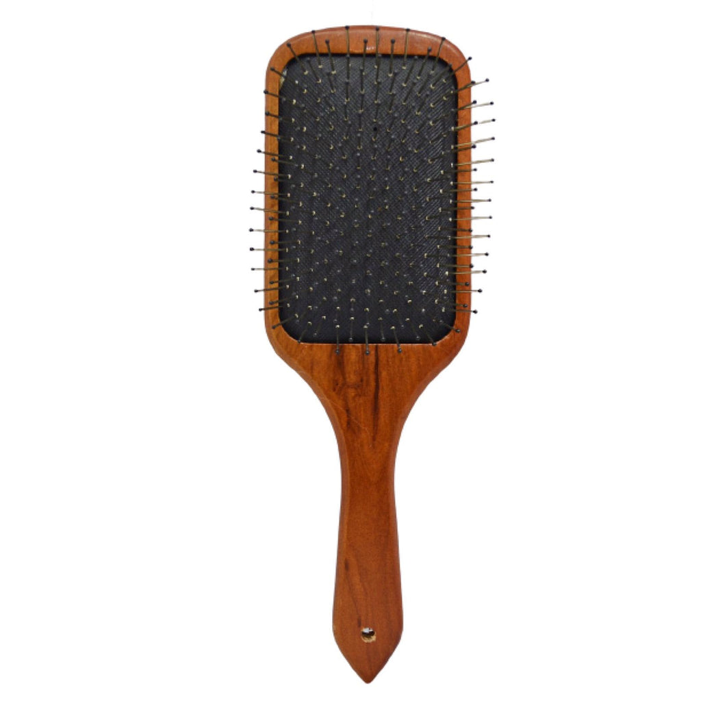 Globalstar Wooden Paddle Brush Dark Brown - WB815